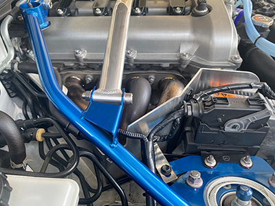 NDロードスター　ヘッダープロテクター RF （i-eloop装着車）